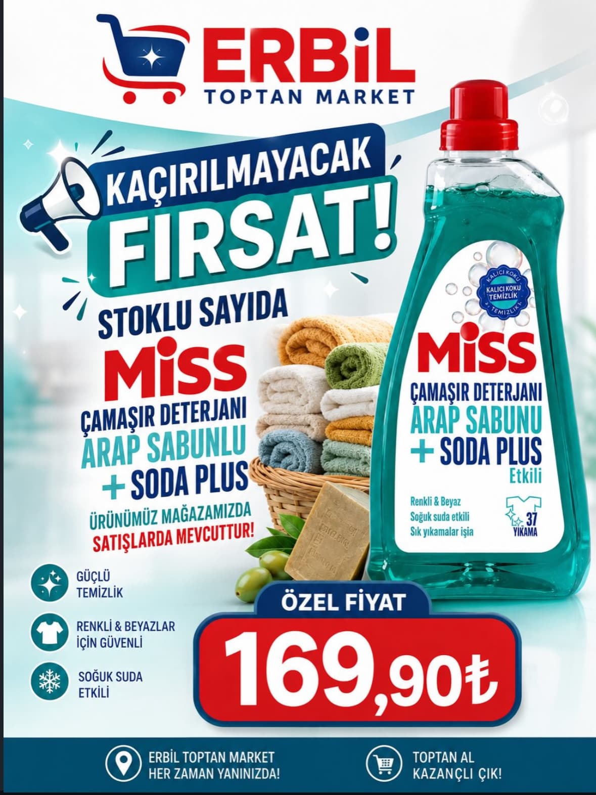 Miss Çamaşır Deterjanı