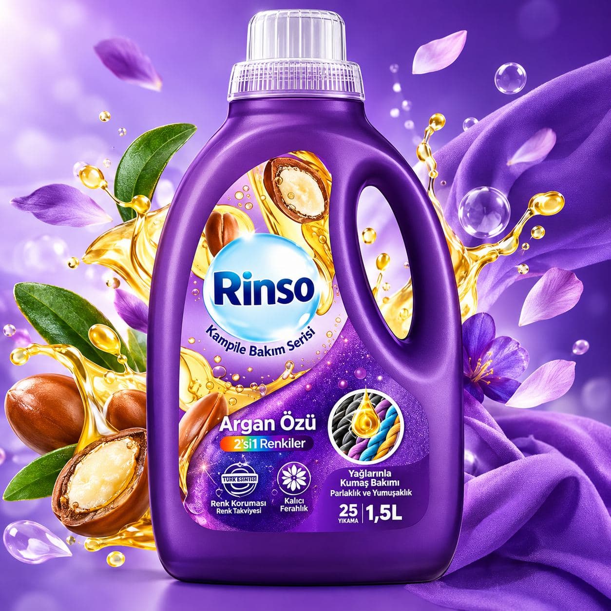 RİNSO SIVI DETERJAN 1,5 LT